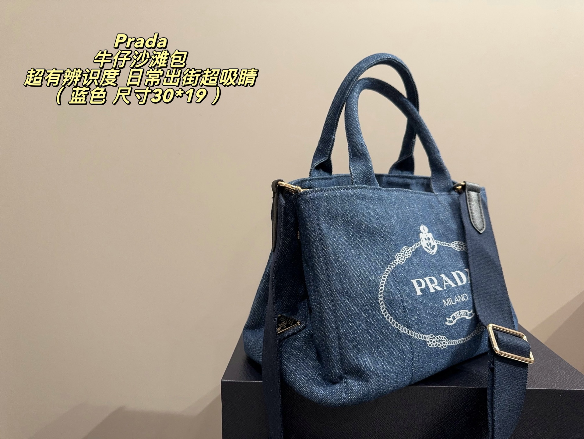 限定　PRADA　プラダカナパ　レディースカバン　バッグ　トートバッグ　ショルダーバッグ　4色 - 画像 7