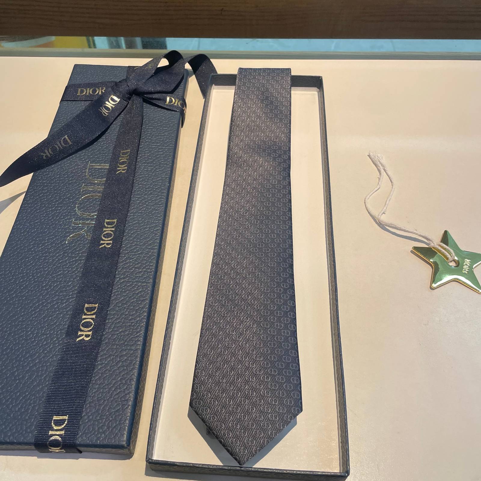 DIOR ディオール ファッションネクタイ レッド - 画像 15