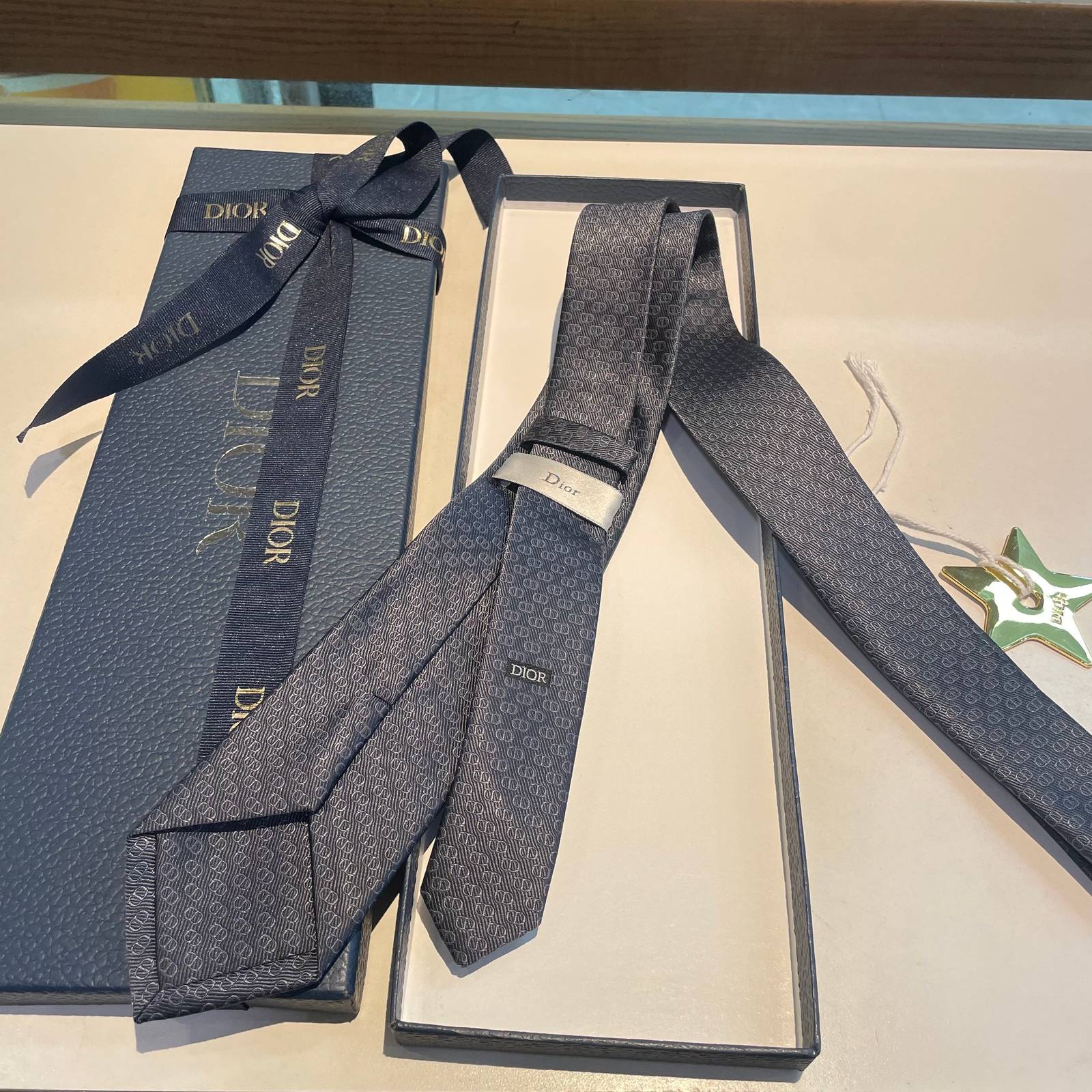 DIOR ディオール ファッションネクタイ レッド - 画像 16