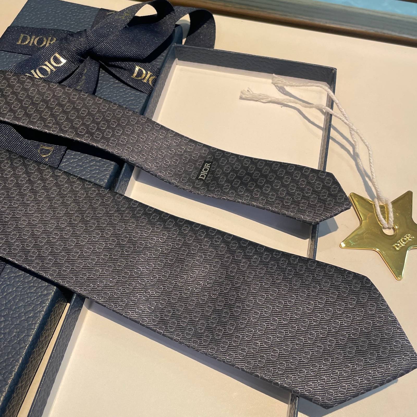 DIOR ディオール ファッションネクタイ レッド - 画像 17