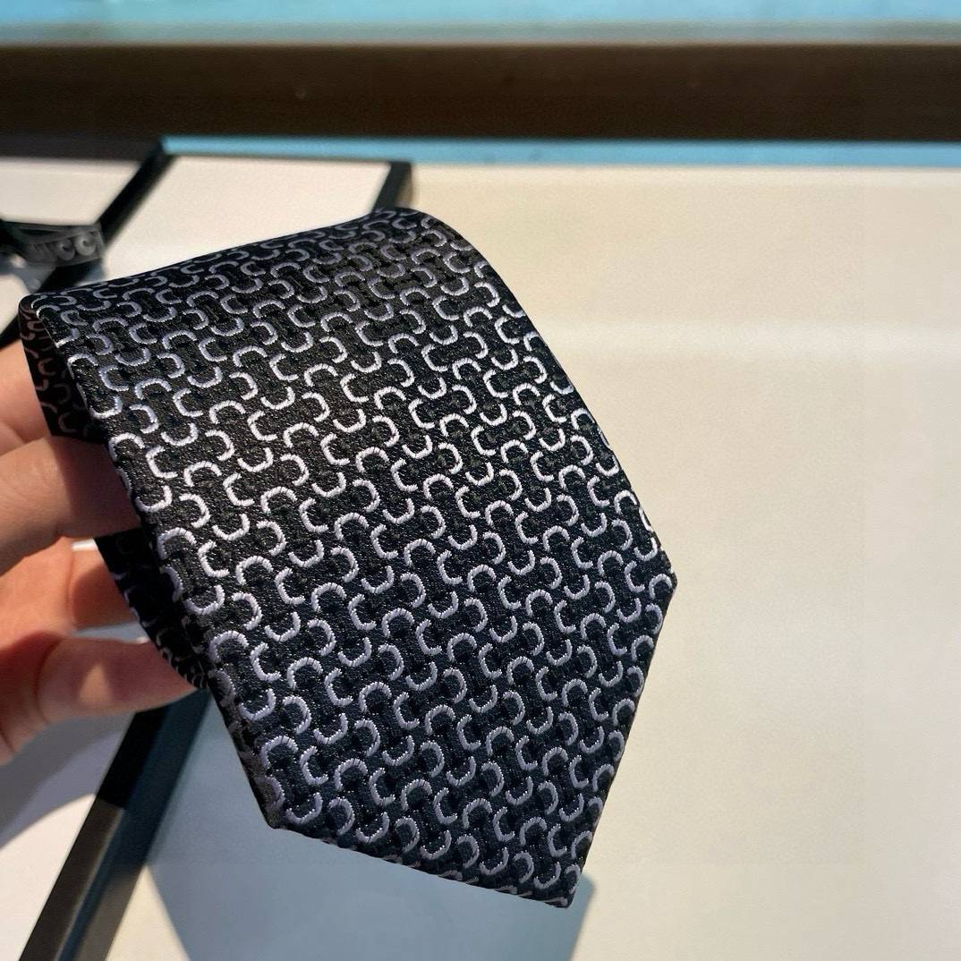 GUCCI グッチ ネクタイ パッチワーク柄 レッド - 画像 13