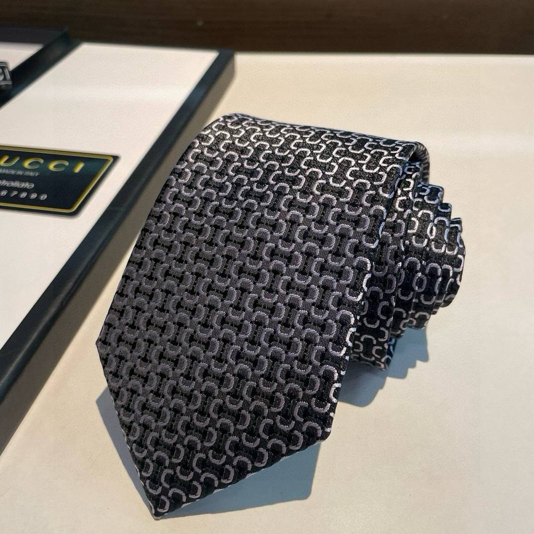 GUCCI グッチ ネクタイ パッチワーク柄 レッド - 画像 14