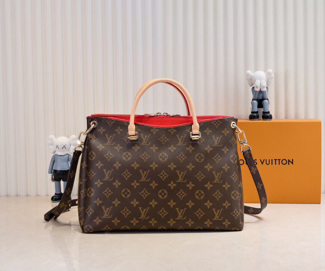 ルイ·ヴィトンパラス　Louis Vuitton　PALLAS　ベージュ　モノグラム　2WAYバッグ　レディース　カバン - 画像 2