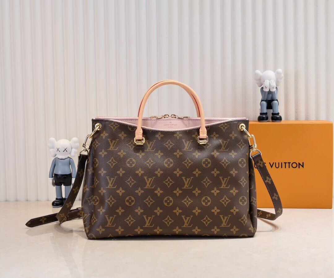 ルイ·ヴィトンパラス　Louis Vuitton　PALLAS　ベージュ　モノグラム　2WAYバッグ　レディース　カバン - 画像 3