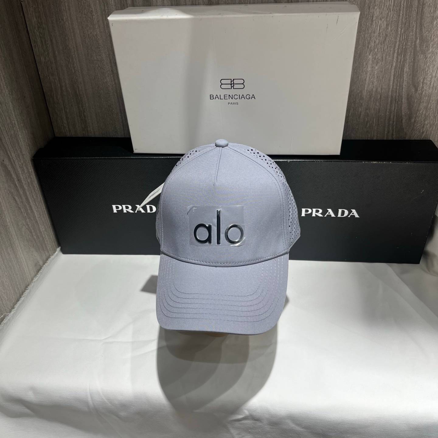 ALO アロ キャップ メッシュ通気性 ステッチロゴ 全6色 - 画像 3