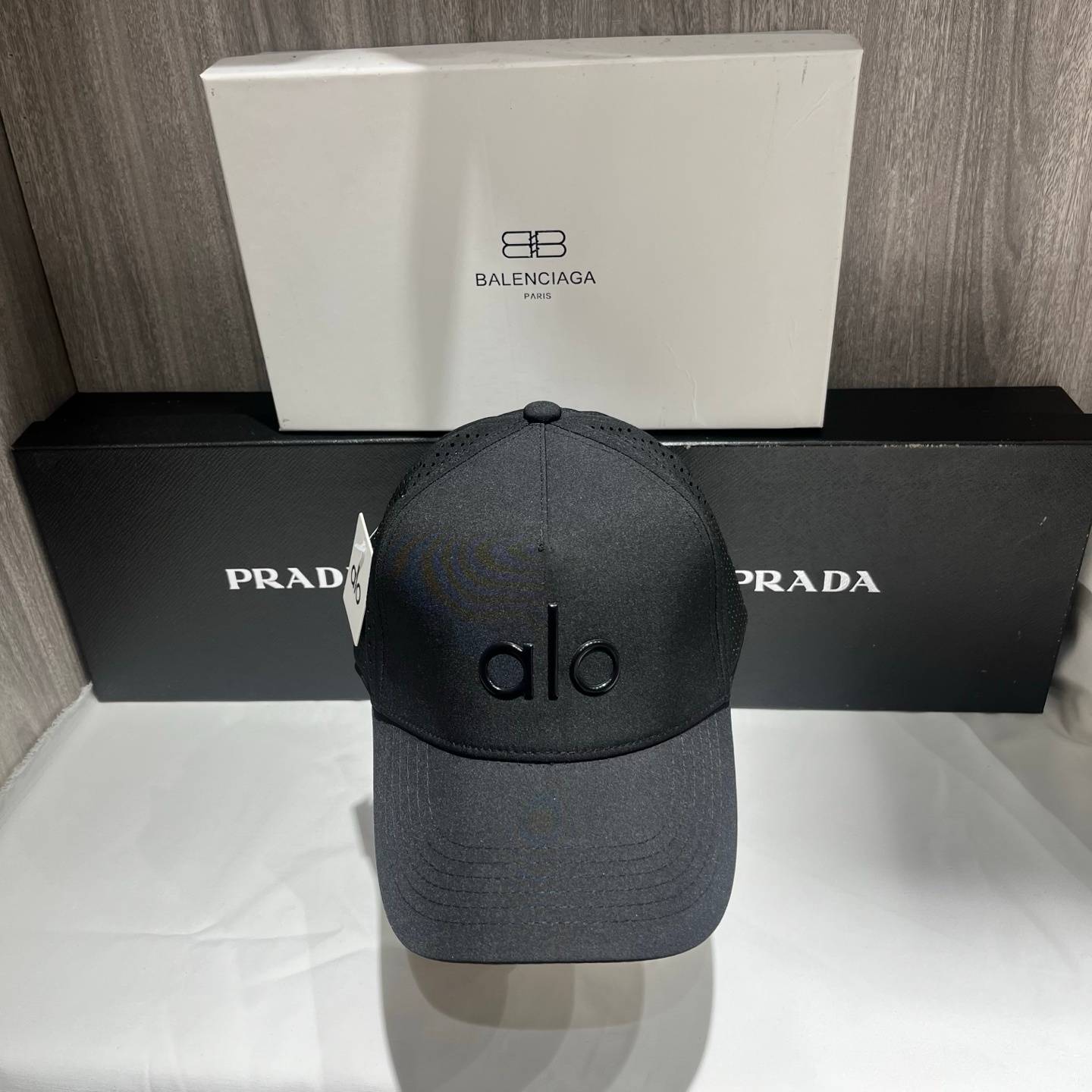 ALO アロ キャップ メッシュ通気性 ステッチロゴ 全6色 - 画像 5