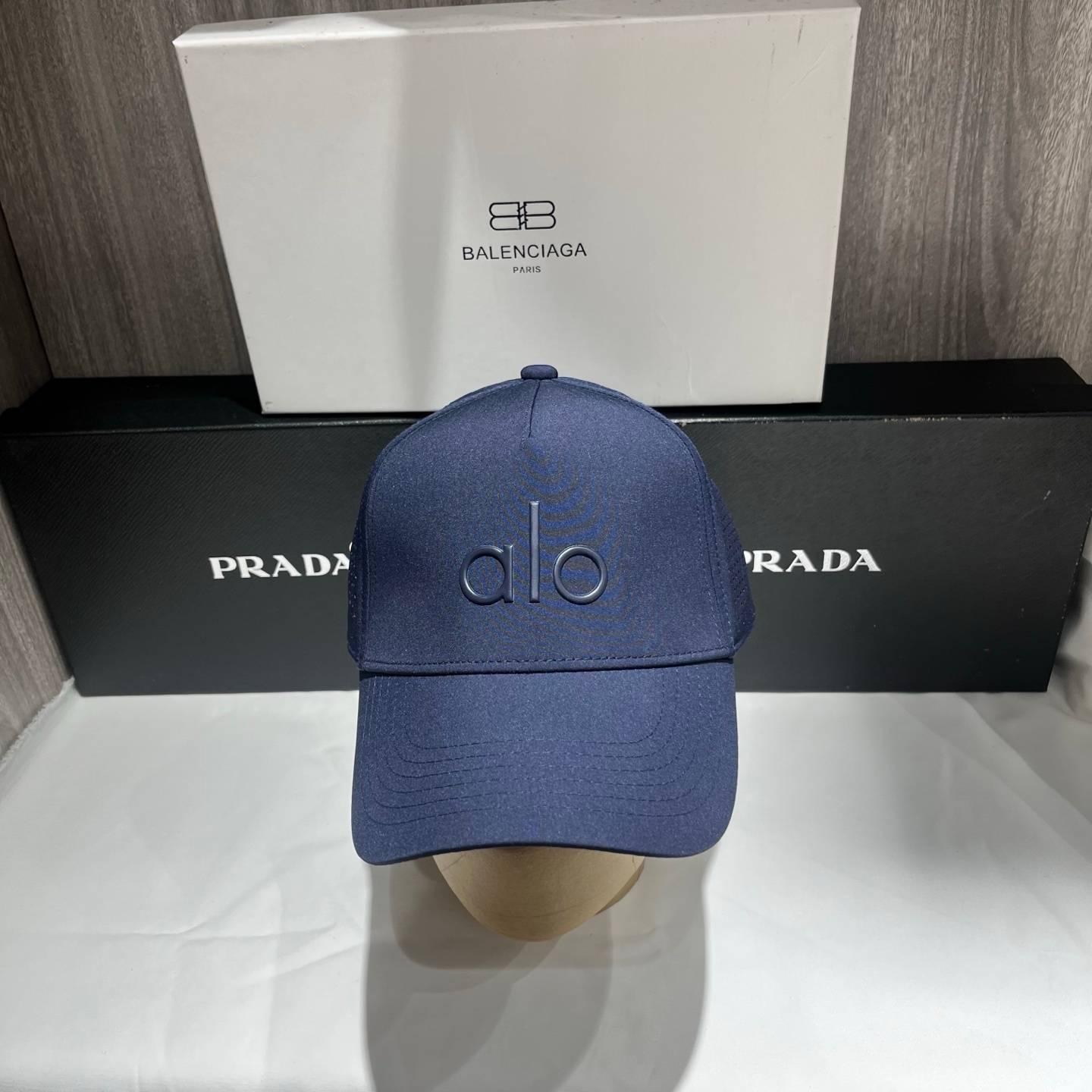 ALO メッシュキャップ 立体ロゴ 調節式 多色展開