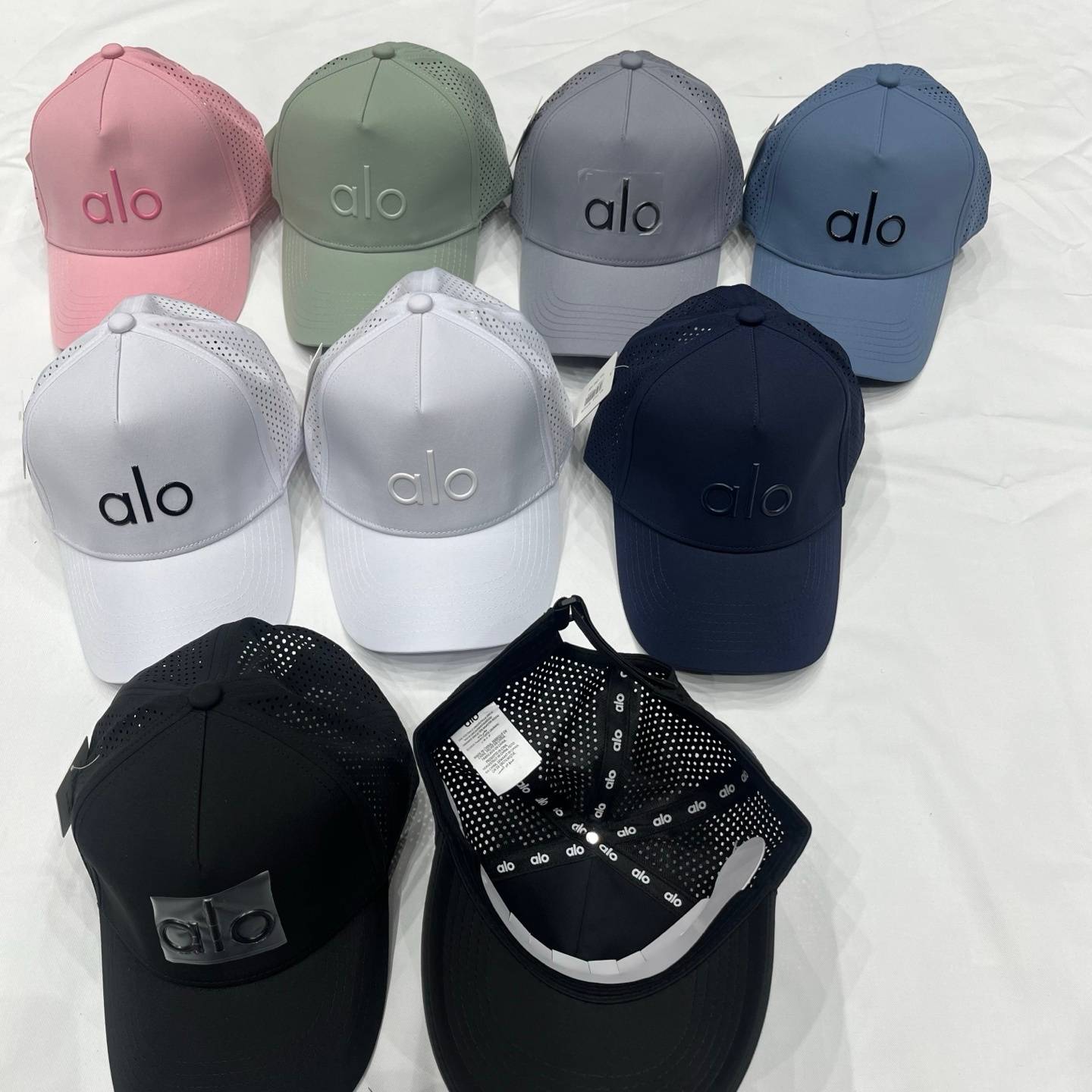 ALO メッシュキャップ 立体ロゴ 調節式 多色展開 - 画像 3