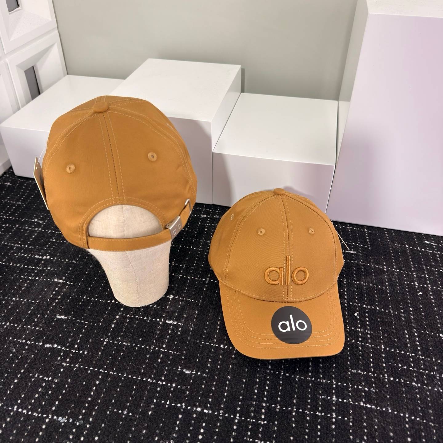 ALO メッシュキャップ 立体ロゴ 調節式 多色展開 - 画像 4