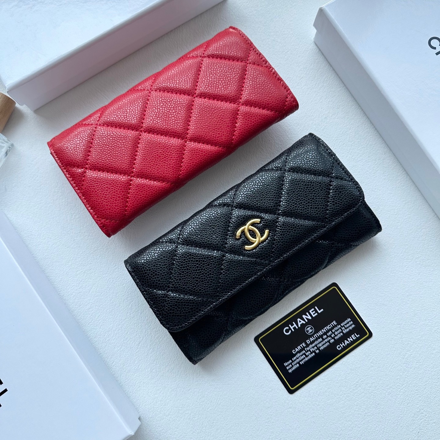 シャネル　CHANEL　大人気　ロング ジップ ウォレット　長財布　CCマーク　レディース財布　3色 - 画像 4