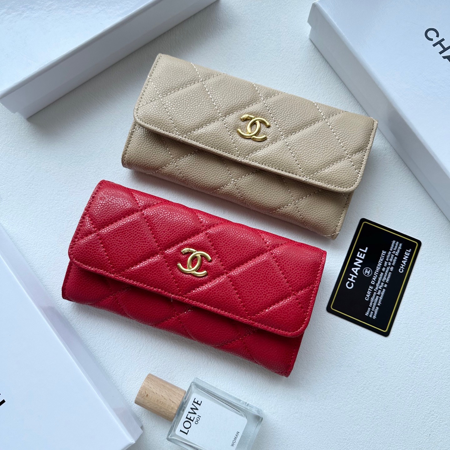 シャネル　CHANEL　大人気　ロング ジップ ウォレット　長財布　CCマーク　レディース財布　3色 - 画像 3