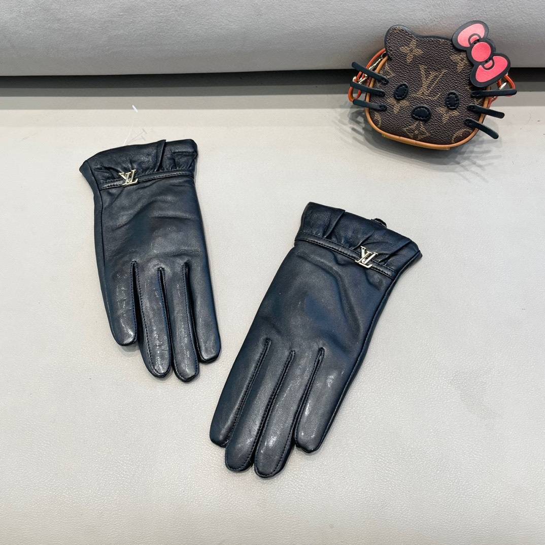 FERRAGAMO フェラガモ レディース 本革手袋 防寒 通勤 おしゃれ 高級感 ブラック - 画像 2