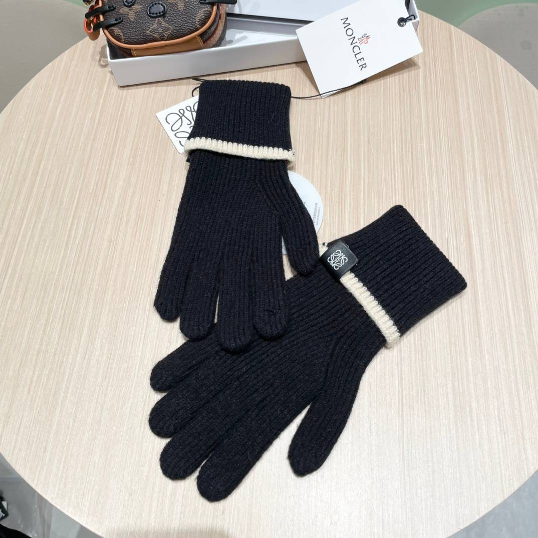 LOEWE ロエベ グローブ レディース 革手袋 本革 スマホ対応 保温 プレゼント ベージュ - 画像 20