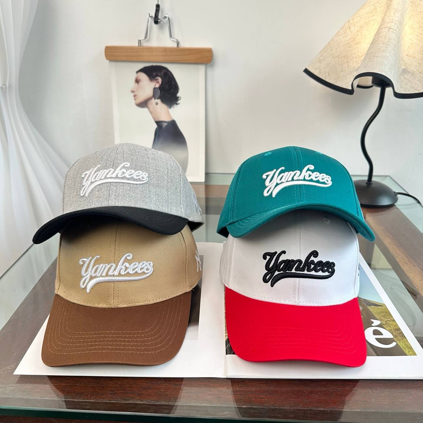 NEW ERA ニューエラ キャップ ベースボールキャップ ロゴ刺繍 メッシュ構造 ストリート サイズ調整可能 ブラック ホワイト ネイビー ベージュ カーキ - 画像 19