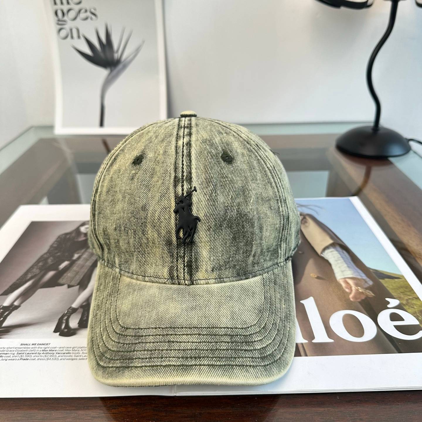 POLO RALPH LAUREN ポロラルフローレン キャップ ポロバッファロー ロゴ バイカラー 6パネル ビッグスリーブ ブラック ホワイト ピンク グリ - 画像 2