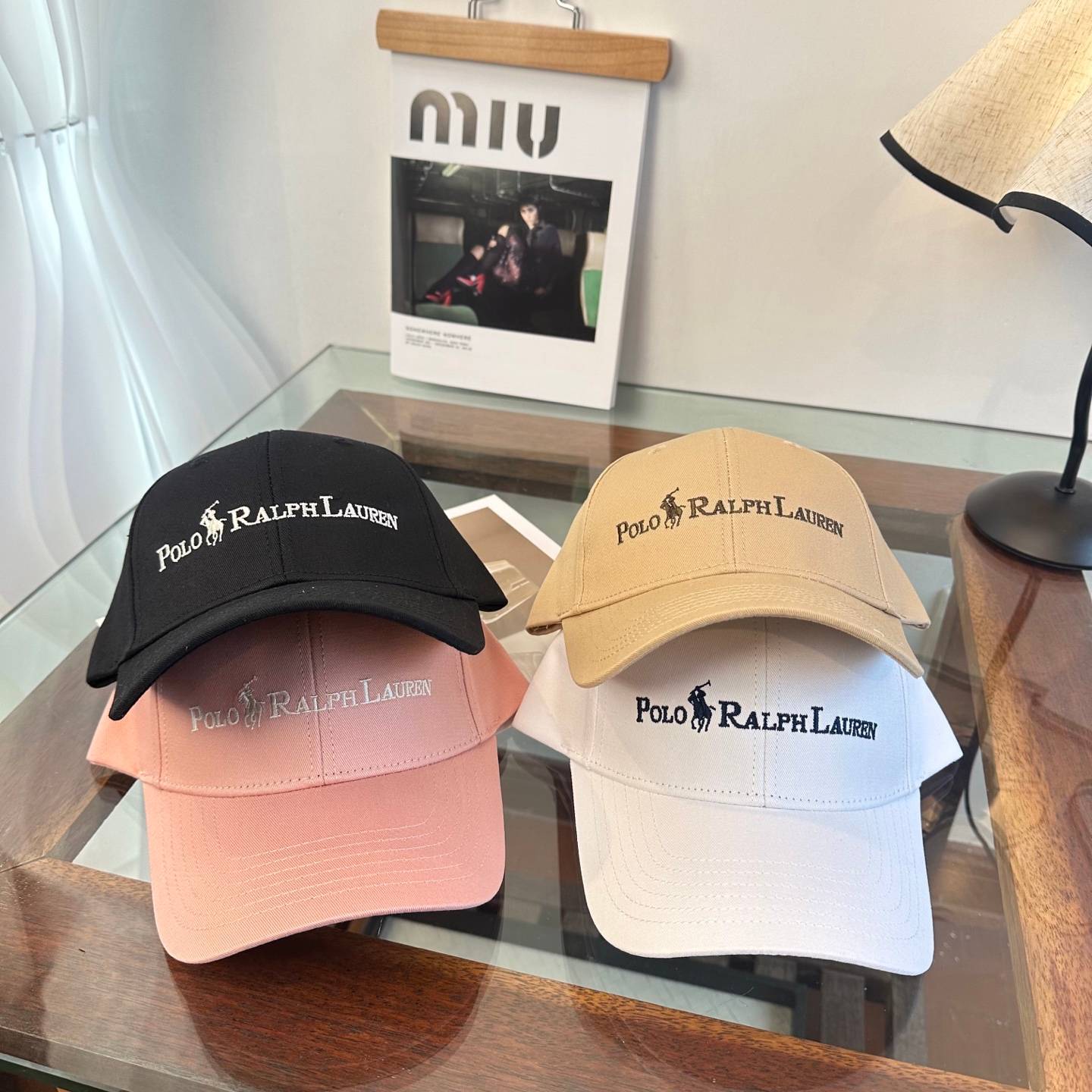 POLO RALPH LAUREN ポロラルフローレン キャップ ポロバッファロー ロゴ バイカラー 6パネル ビッグスリーブ ブラック ホワイト ピンク グリ - 画像 11