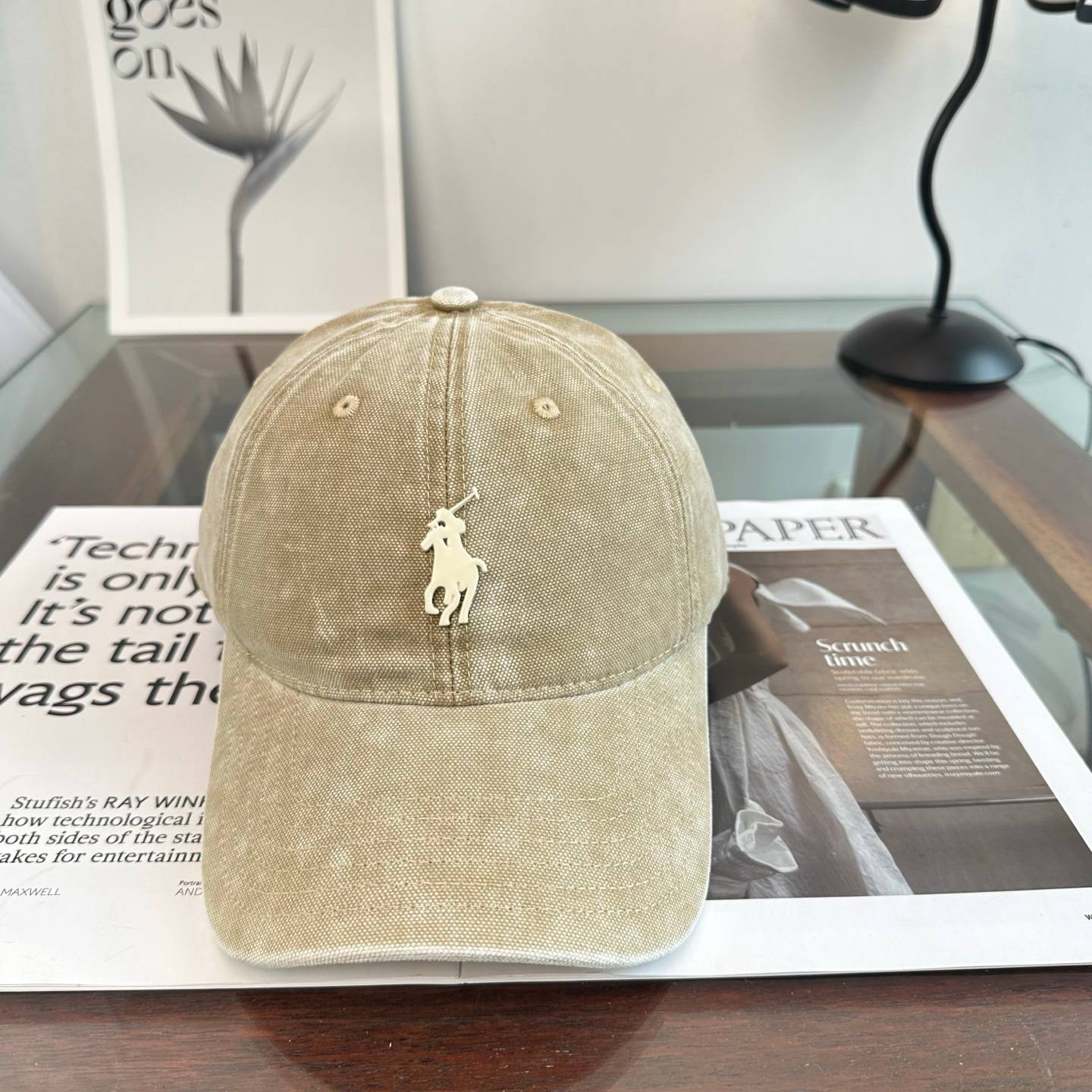POLO RALPH LAUREN ポロラルフローレン キャップ ポロバッファロー ロゴ バイカラー 6パネル ビッグスリーブ ブラック ホワイト ピンク グリ - 画像 18