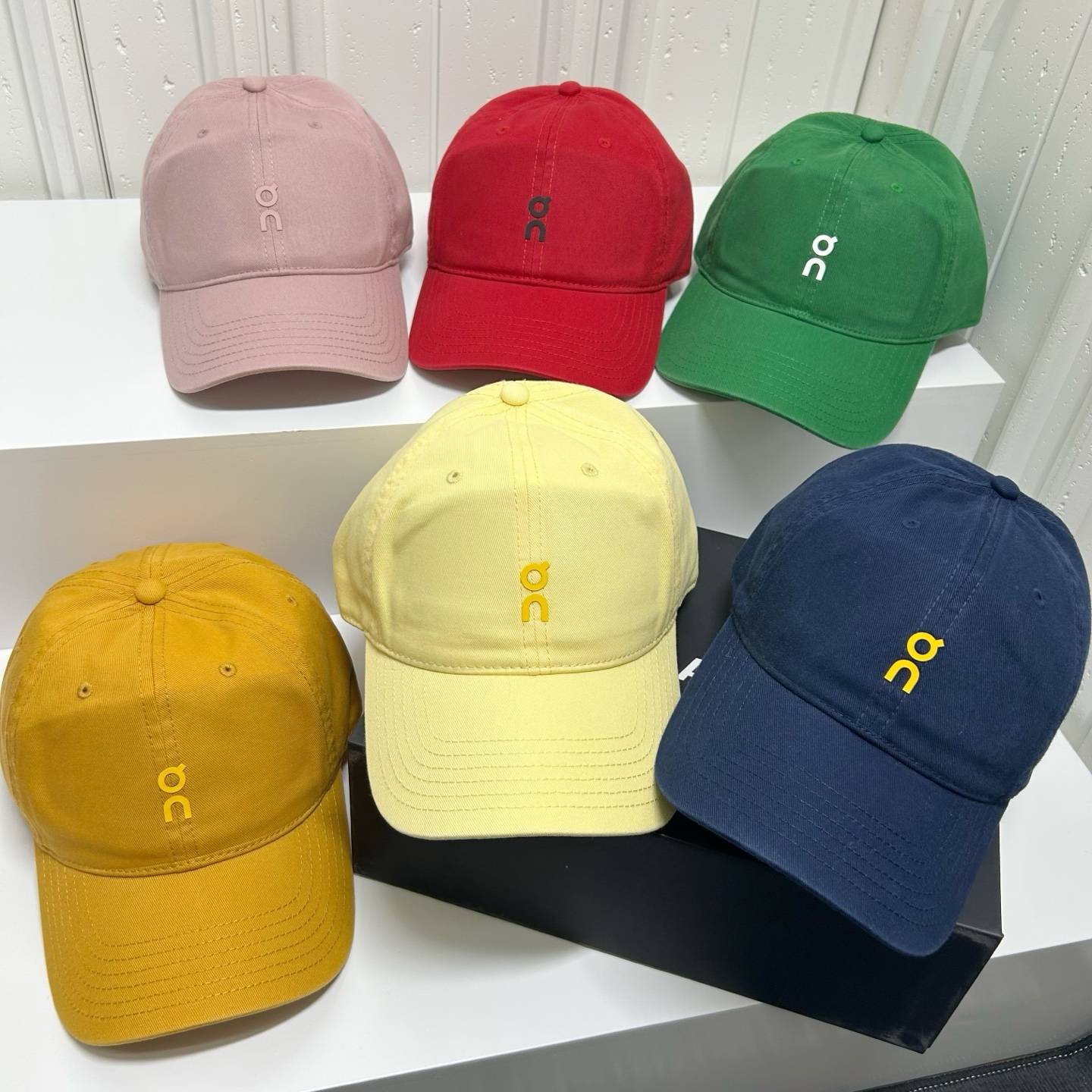ONO オノ キャップ ベースボールキャップ ロゴ刺繍 ローキャップ コットン ストリート ユニセックス - 画像 2
