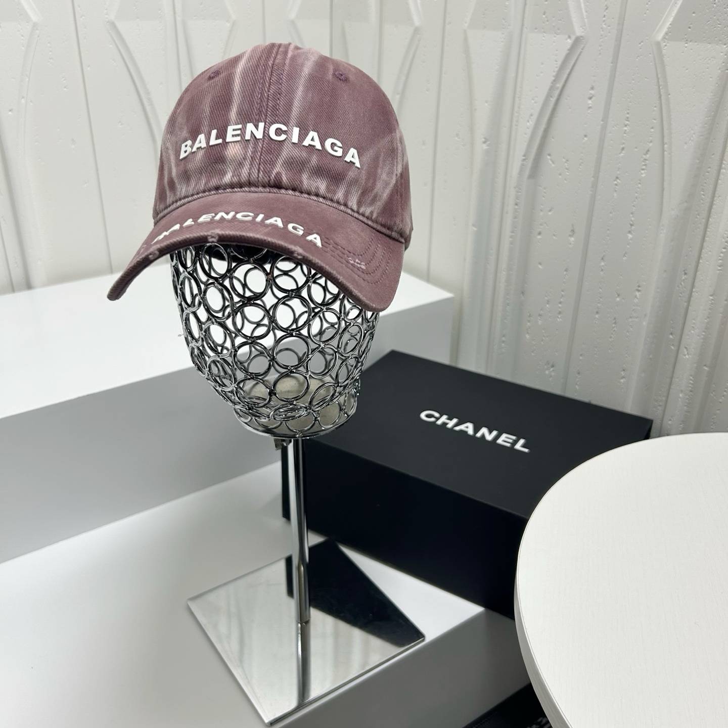 BALENCIAGA バレンシアガ ロゴキャップ ココマーク プリント ファッション ビッグロゴ フランネル カラー展開 - 画像 5