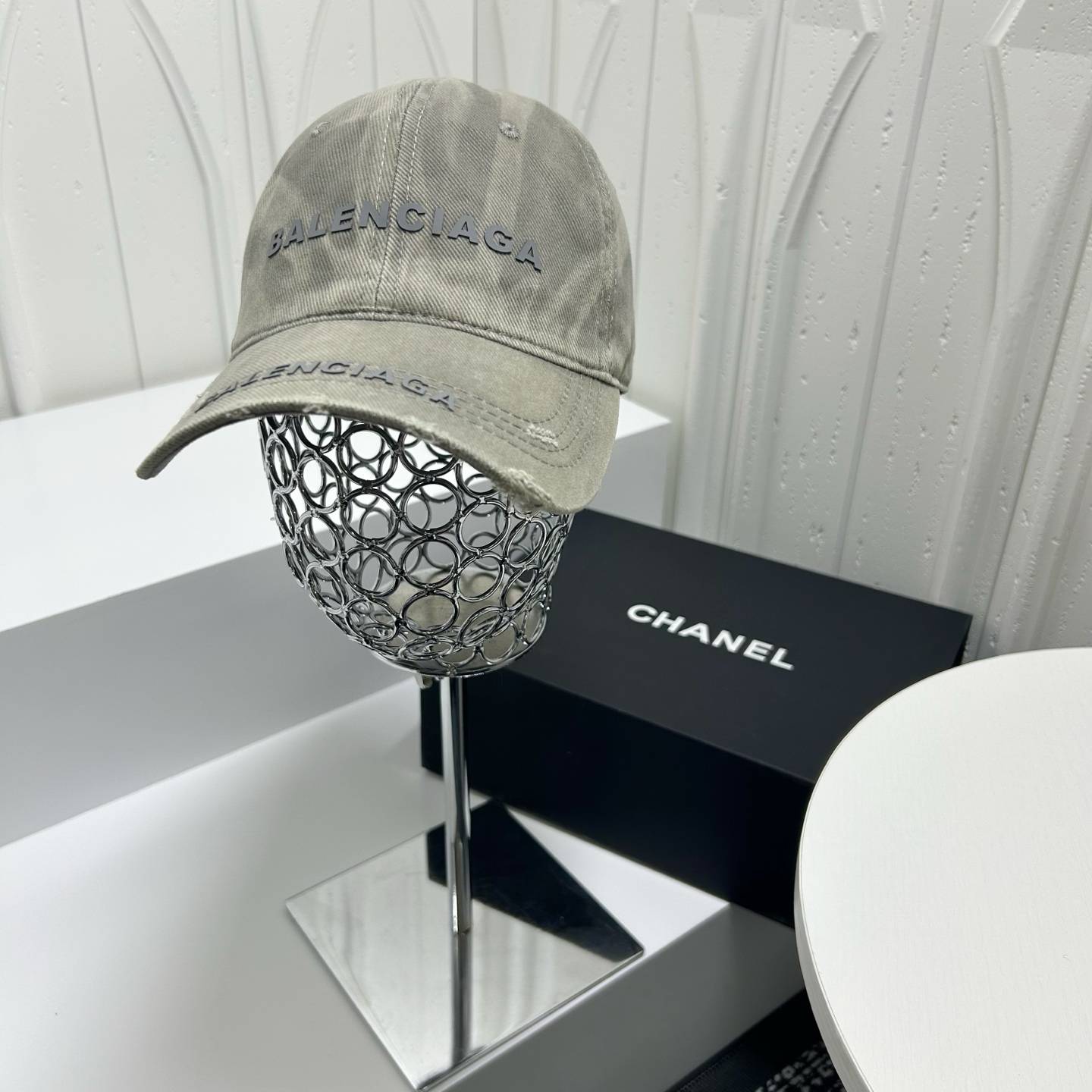 BALENCIAGA バレンシアガ ロゴキャップ ココマーク プリント ファッション ビッグロゴ フランネル カラー展開 - 画像 6
