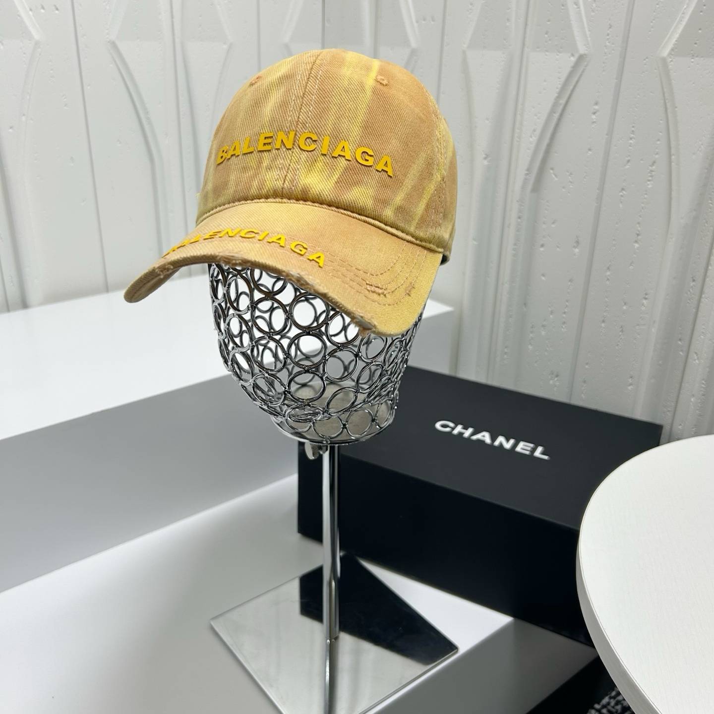 BALENCIAGA バレンシアガ ロゴキャップ ココマーク プリント ファッション ビッグロゴ フランネル カラー展開 - 画像 7
