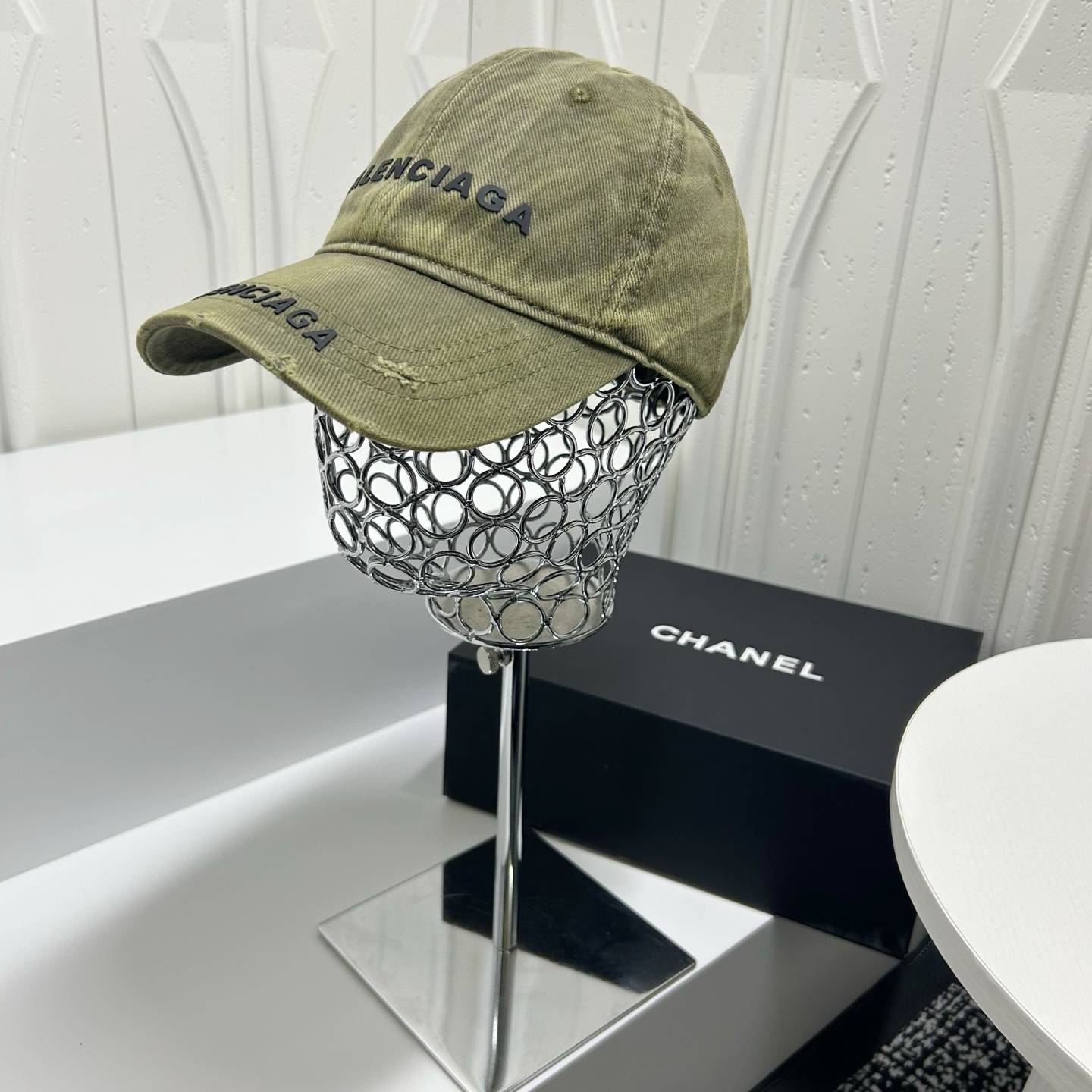 BALENCIAGA バレンシアガ ロゴキャップ ココマーク プリント ファッション ビッグロゴ フランネル カラー展開 - 画像 8
