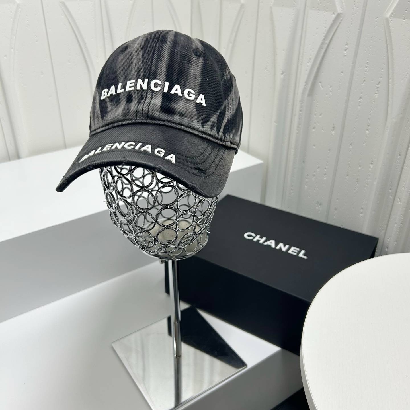 BALENCIAGA バレンシアガ ロゴキャップ ココマーク プリント ファッション ビッグロゴ フランネル カラー展開 - 画像 9