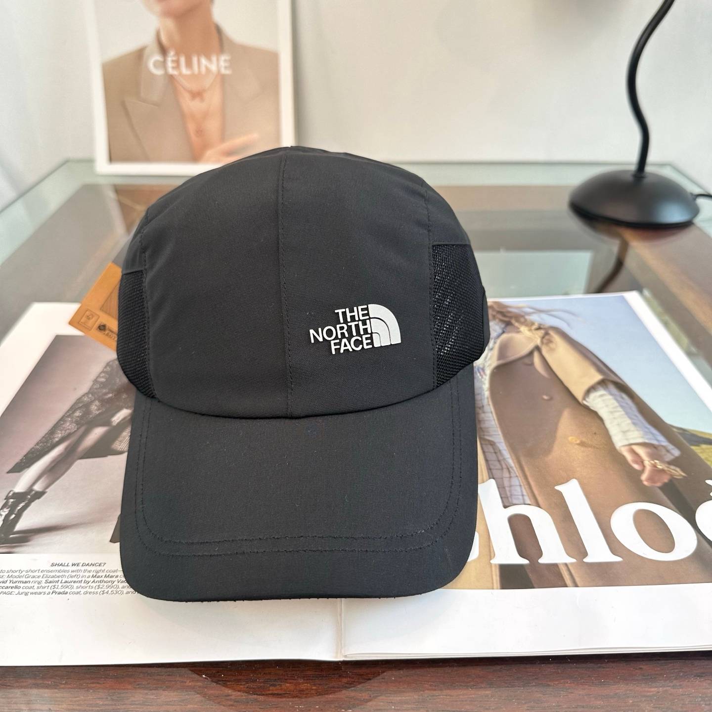 THE NORTH FACE ノースフェイス キャップ ベースボールキャップ ロゴ刺繍 メッシュキャップ コットン ストリート ユニセックス - 画像 14