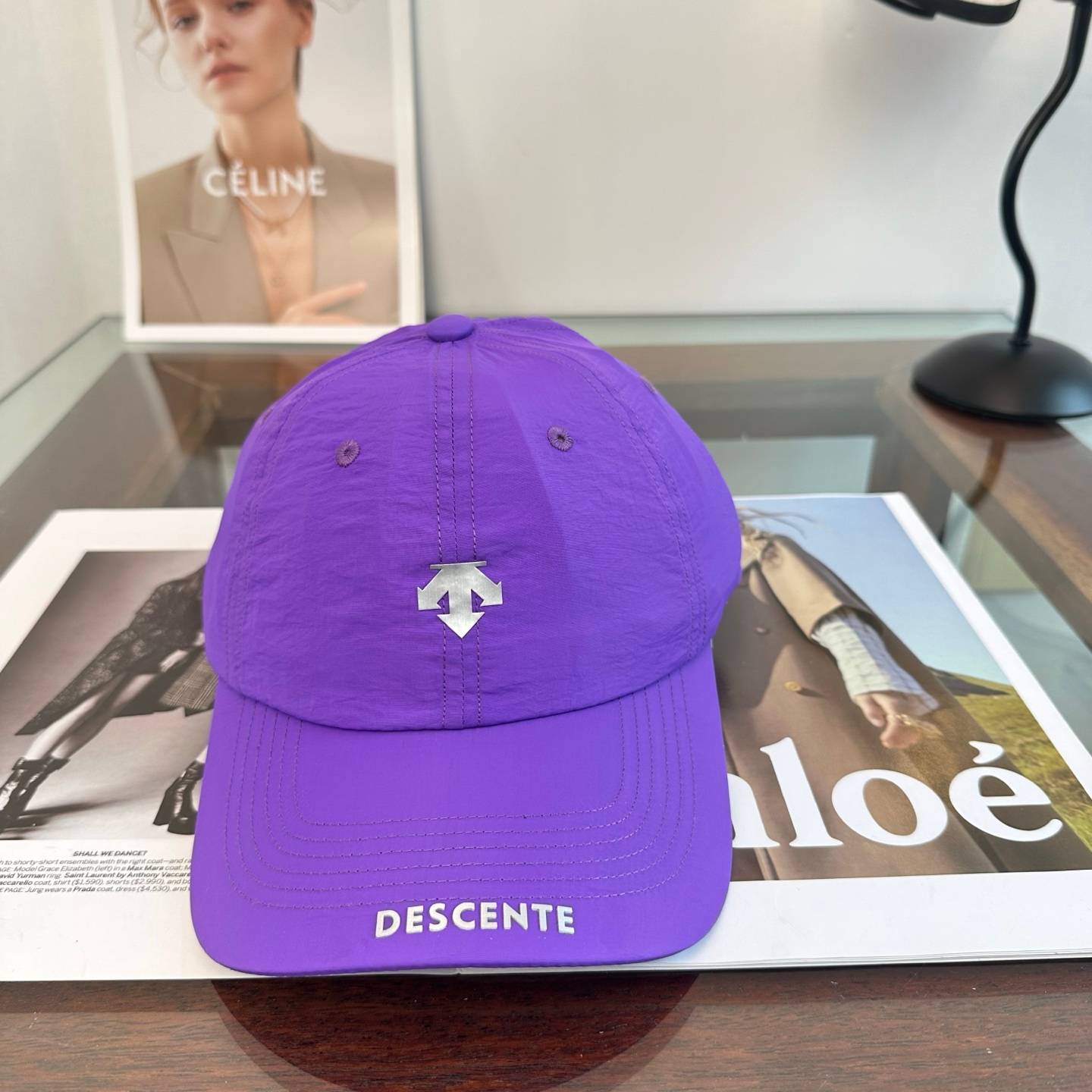 DESCENTE ディセンテ キャップ ロゴ刺繍 ローキャップ コットン ストリート ユニセックス サイズ調整可能 - 画像 17