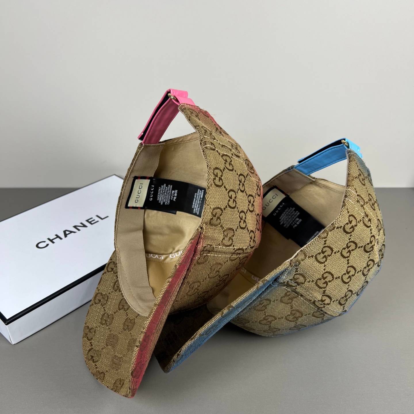 GUCCI グッチ ベースボールキャップ ロゴ刺繍 キャップ メンズ レディース ユニセックス コットン ストリート 古着風 サイズ調整可能 アジャスター付き - 画像 5