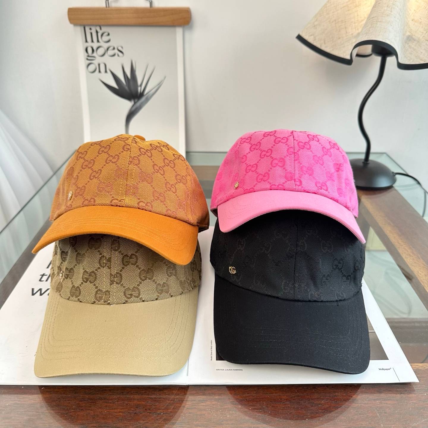 GUCCI グッチ ベースボールキャップ ロゴ刺繍 メンズ レディース ユニセックス カジュアル ストリート 限定 多色展開 - 画像 3