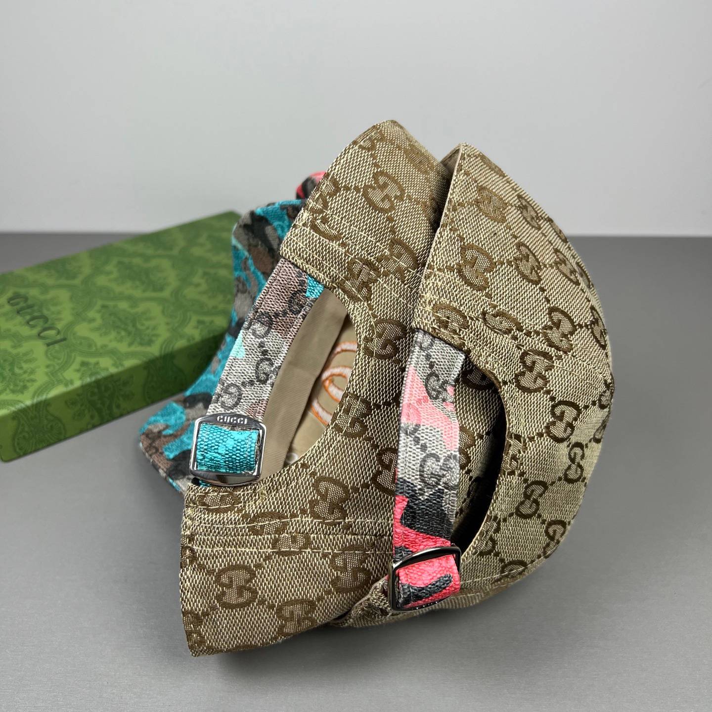 GUCCI グッチ ベースボールキャップ グッチロゴ 刺繍 ローキャップ メンズ レディース ユニセックス ブランド帽子 ロゴ - 画像 8