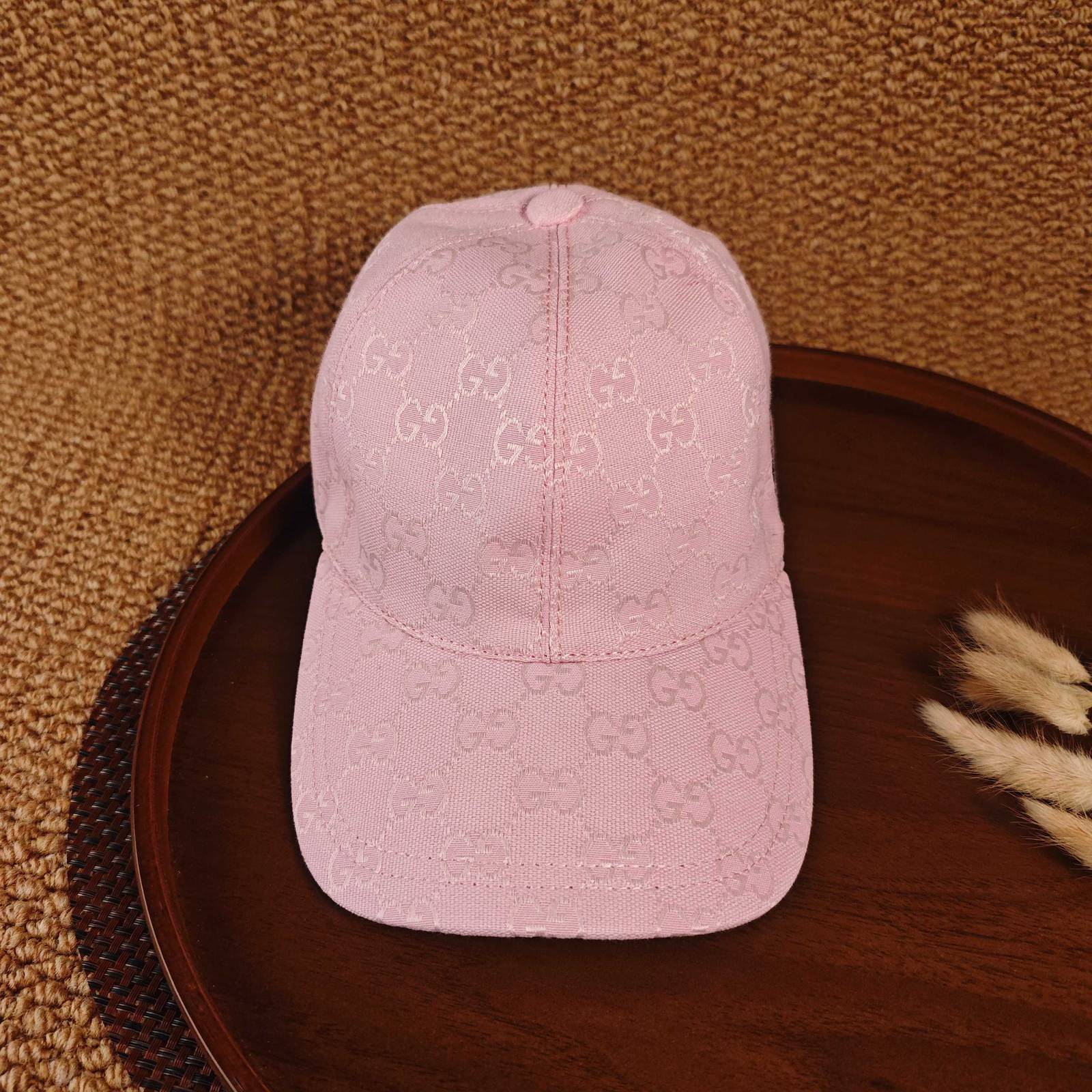 GUCCI グッチ ベースボールキャップ ロゴ刺繍 メッシュ素材 ローキャップ ストリート ユニセックス ブラック ピンク レッド グリーン ブルー オリーブ - 画像 6