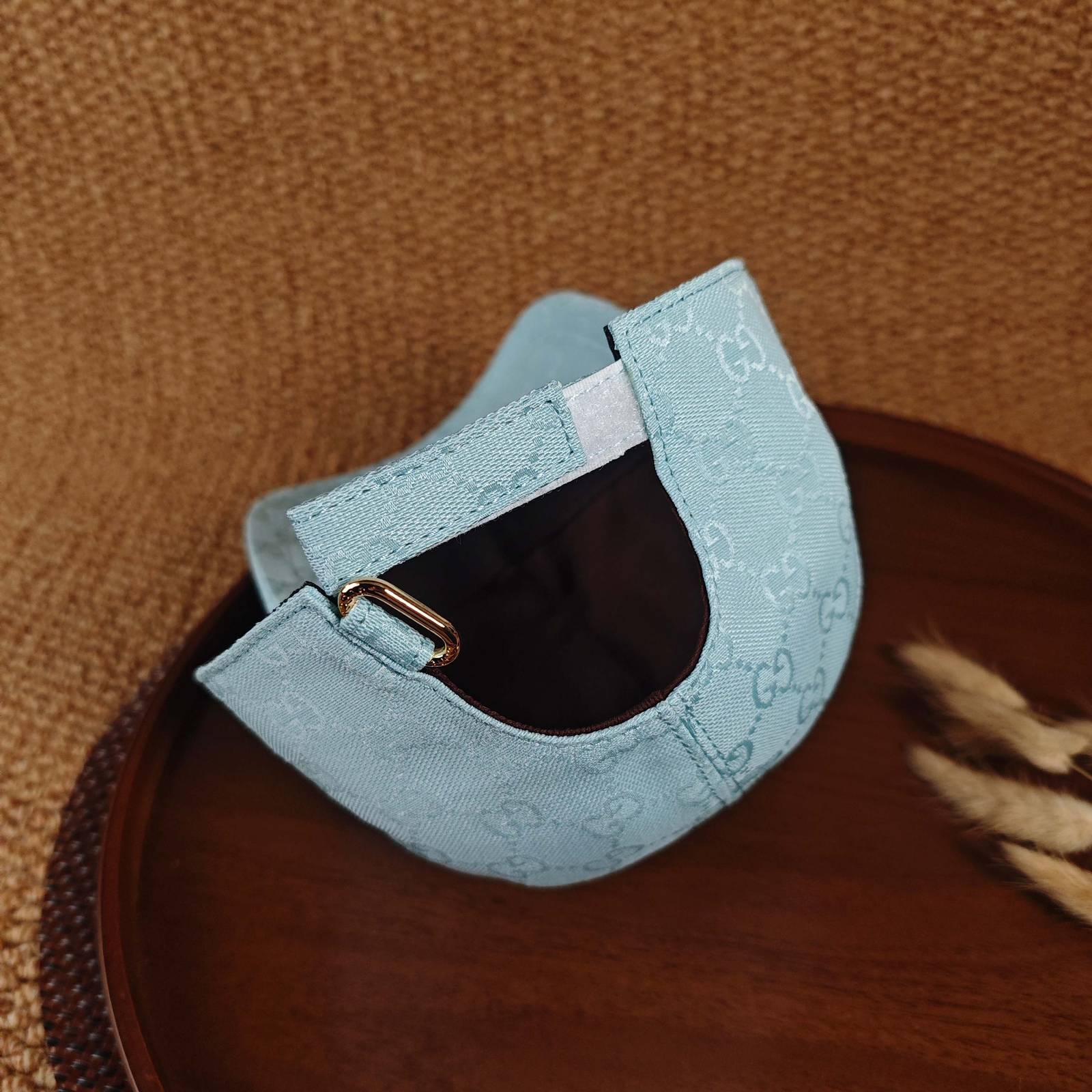 GUCCI グッチ ベースボールキャップ ロゴ刺繍 メッシュ素材 ローキャップ ストリート ユニセックス ブラック ピンク レッド グリーン ブルー オリーブ - 画像 7