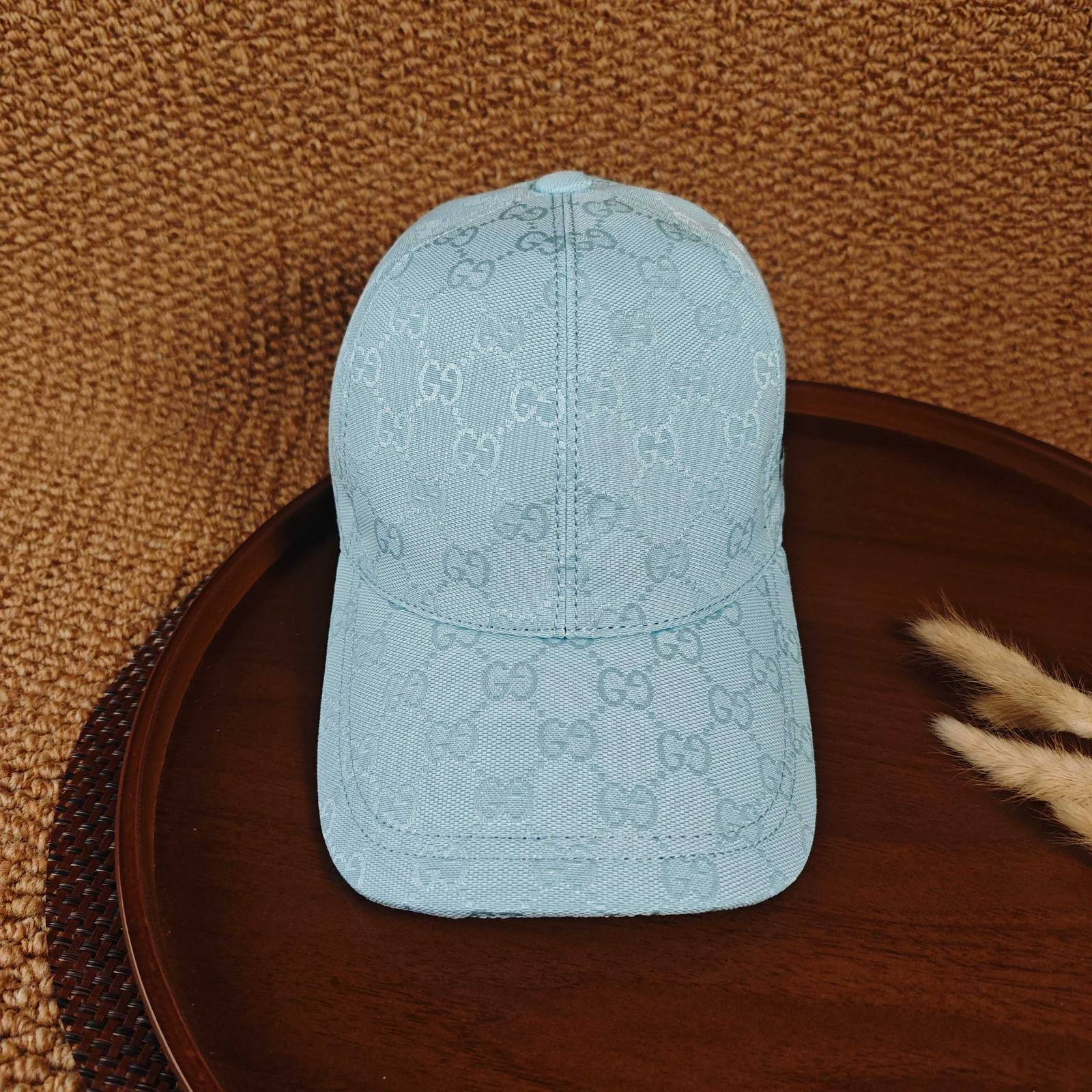 GUCCI グッチ ベースボールキャップ ロゴ刺繍 メッシュ素材 ローキャップ ストリート ユニセックス ブラック ピンク レッド グリーン ブルー オリーブ - 画像 9