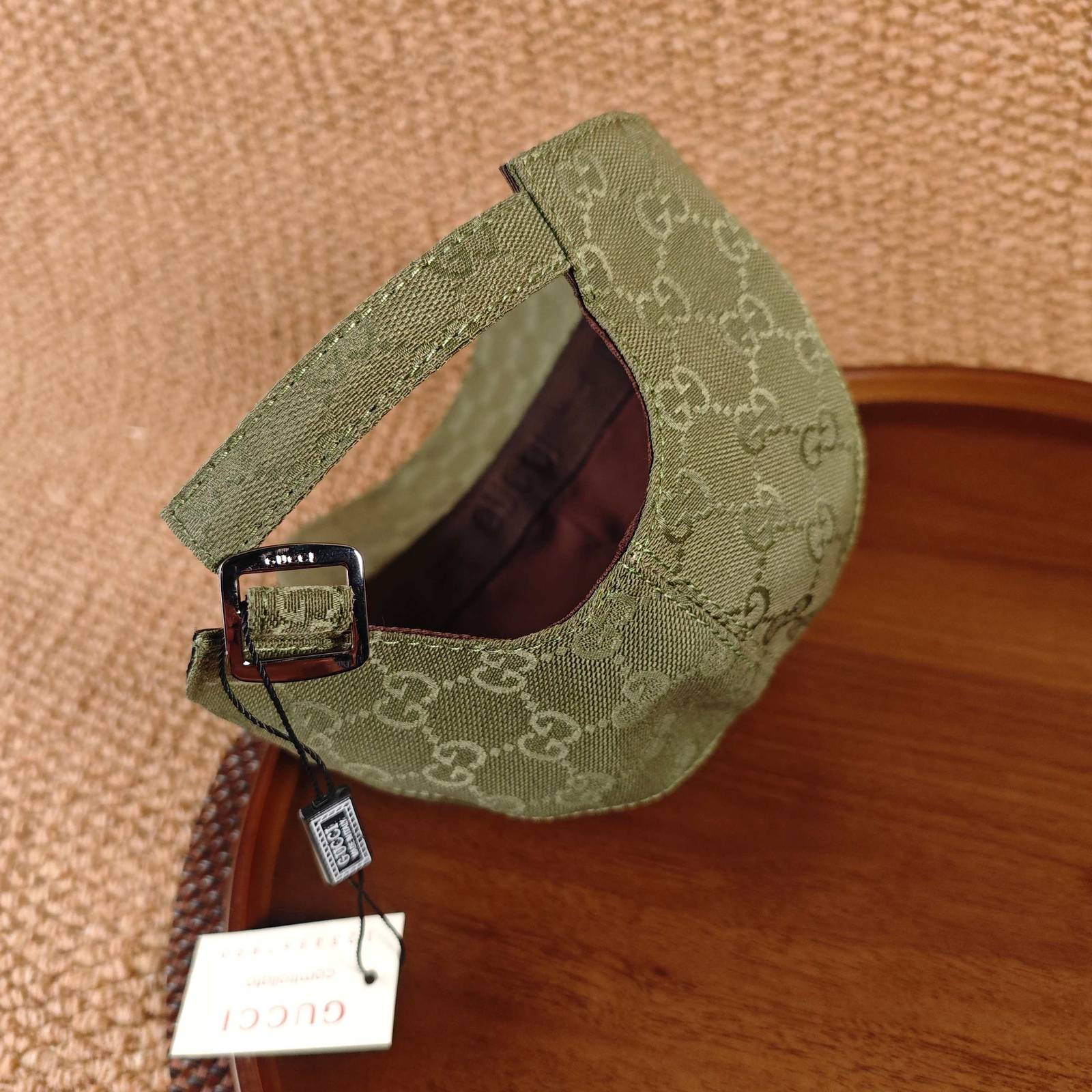 GUCCI グッチ ベースボールキャップ ロゴ刺繍 メッシュ素材 ローキャップ ストリート ユニセックス ブラック ピンク レッド グリーン ブルー オリーブ - 画像 13