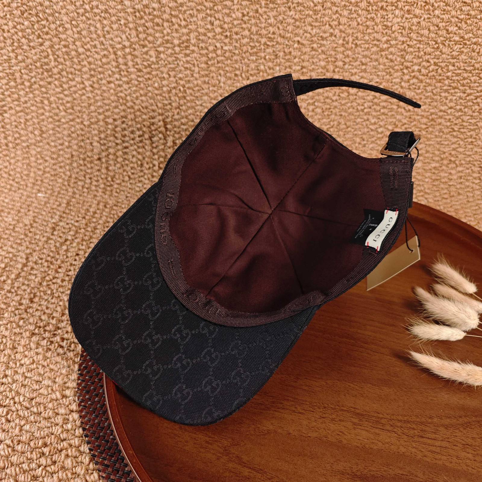 GUCCI グッチ ベースボールキャップ ロゴ刺繍 メッシュ素材 ローキャップ ストリート ユニセックス ブラック ピンク レッド グリーン ブルー オリーブ - 画像 17