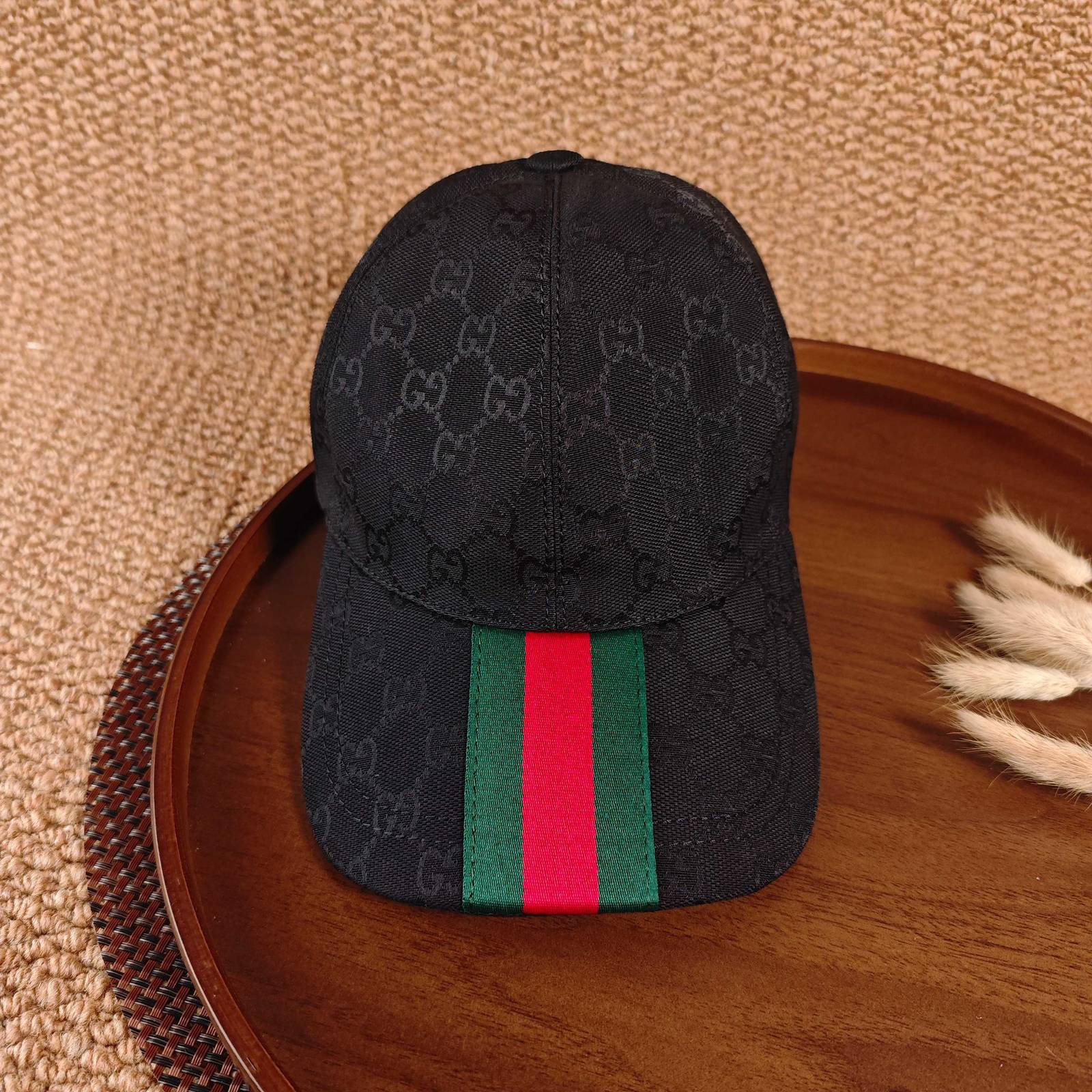 GUCCI グッチ ベースボールキャップ ロゴ刺繍 メッシュ素材 ローキャップ ストリート ユニセックス ブラック ピンク レッド グリーン ブルー オリーブ - 画像 18