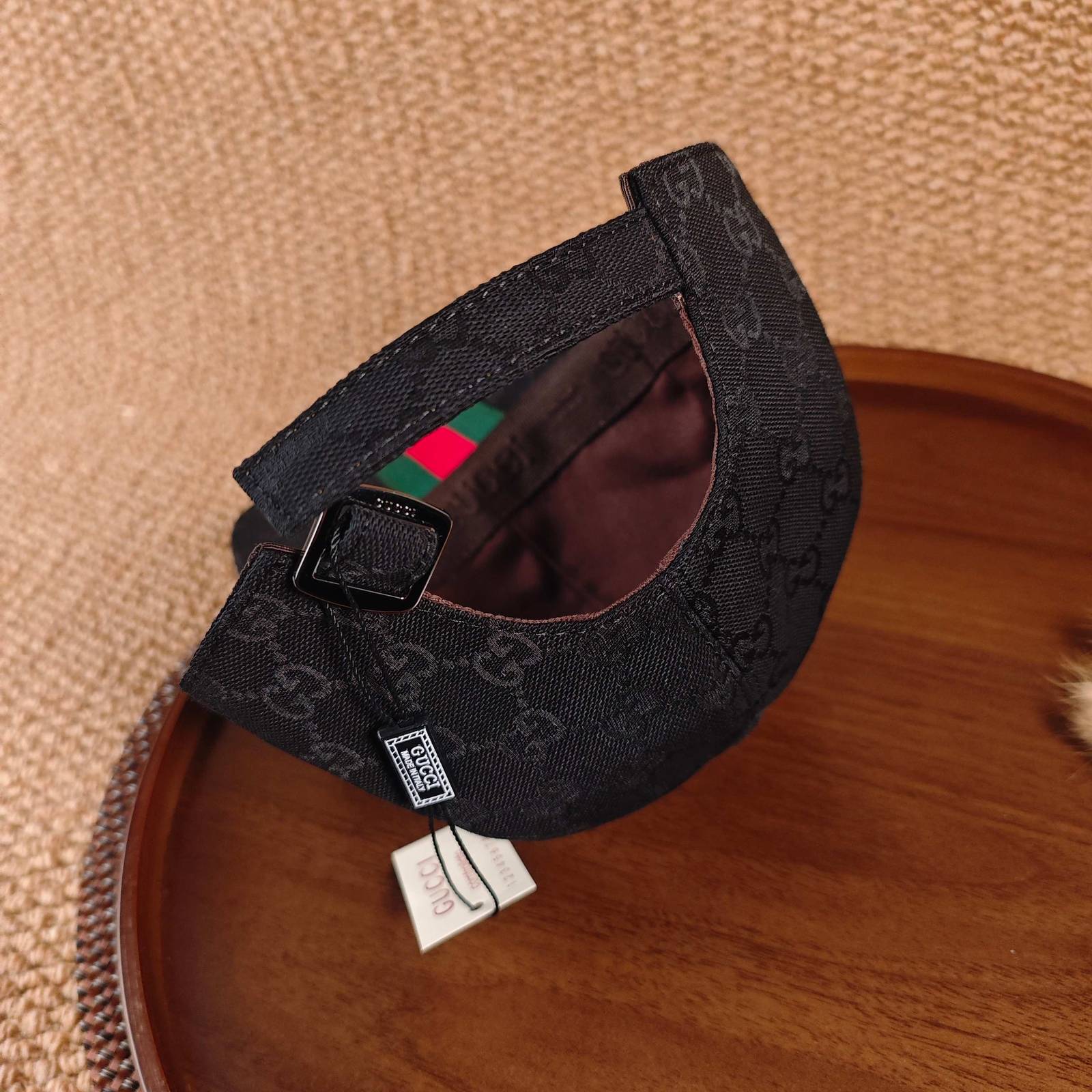 GUCCI グッチ ベースボールキャップ ロゴ刺繍 ジェットキャップ コットン ストリート ユニセックス サイズ調整可能 - 画像 13