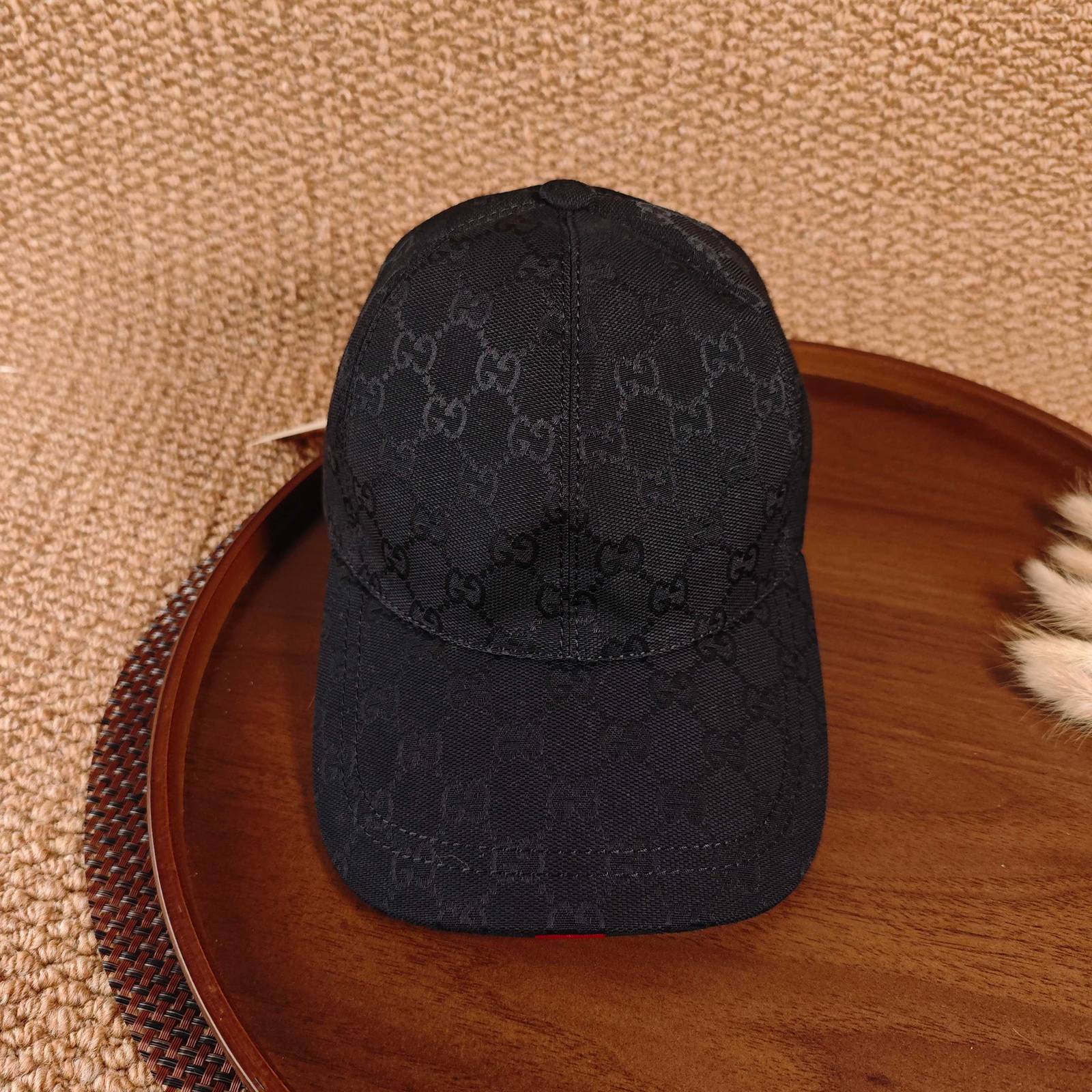 GUCCI グッチ ベースボールキャップ ロゴ刺繍 ジェットキャップ コットン ストリート ユニセックス サイズ調整可能 - 画像 15