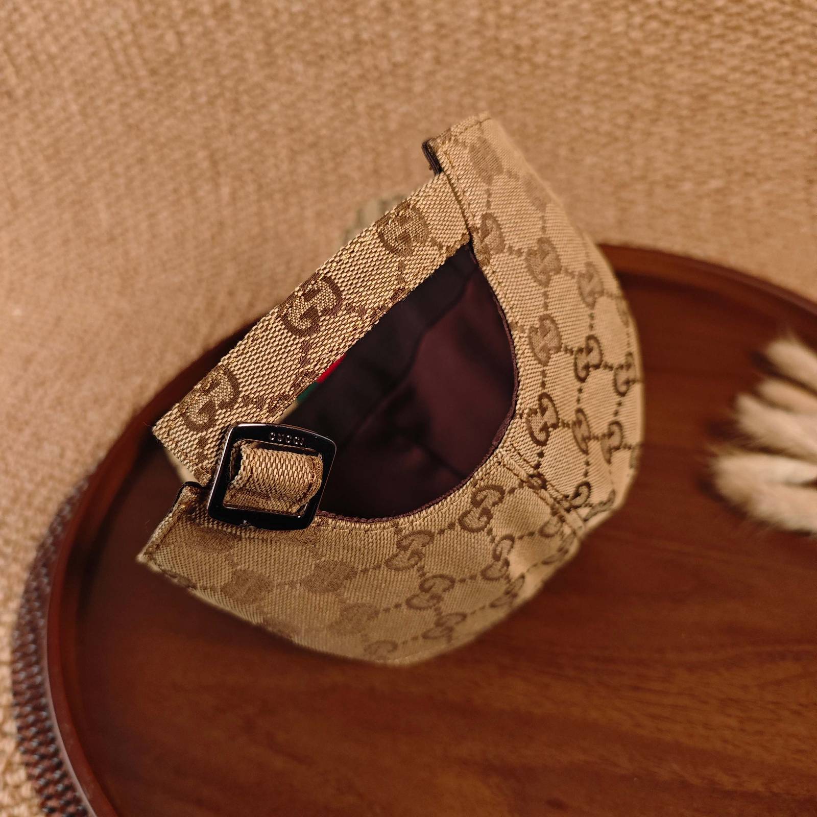 GUCCI グッチ ベースボールキャップ ロゴ刺繍 ジェットキャップ コットン ストリート ユニセックス サイズ調整可能 - 画像 16