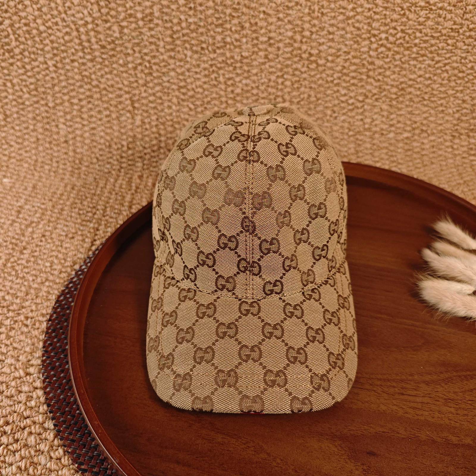 GUCCI グッチ ベースボールキャップ ロゴ刺繍 ジェットキャップ コットン ストリート ユニセックス サイズ調整可能 - 画像 18