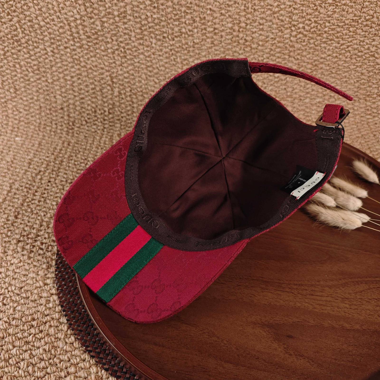 GUCCI グッチ ベースボールキャップ ロゴ刺繍 ローキャップ コットン カジュアル ストリート ユニセックス - 画像 2