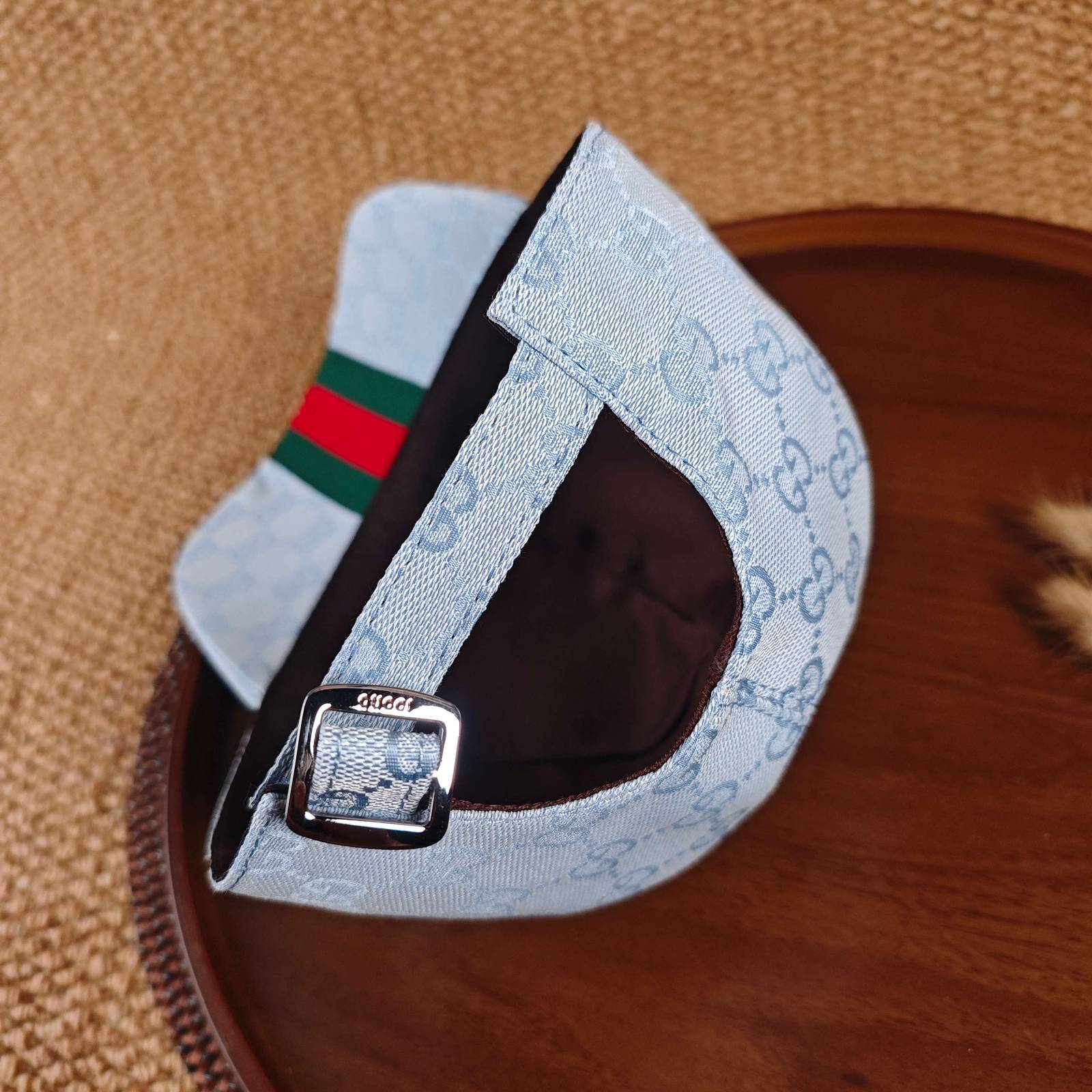 GUCCI グッチ ベースボールキャップ ロゴ刺繍 ローキャップ コットン カジュアル ストリート ユニセックス - 画像 10