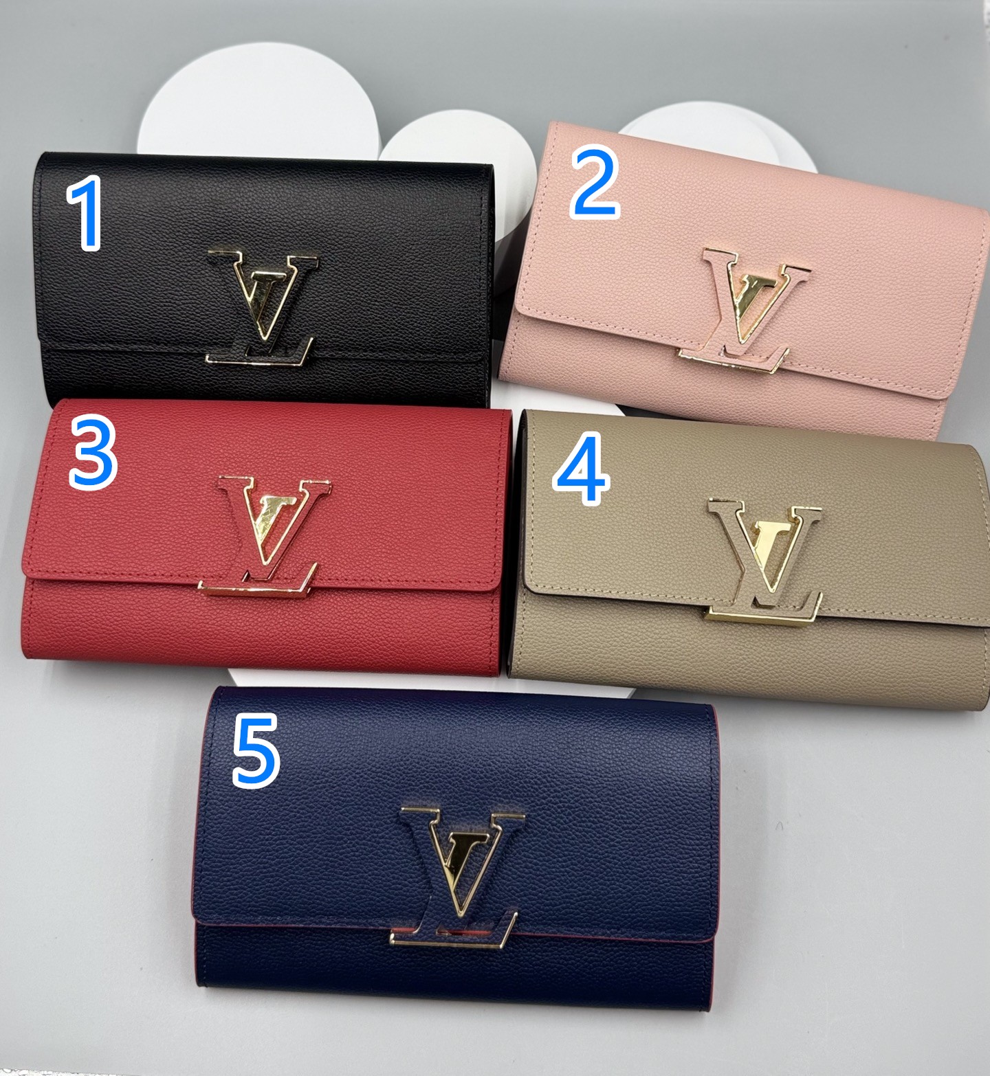 LOUIS VUITTON　ルイヴィトン　ポルトフォイユ・カプシーヌ　長財布　ロングウォレット　レザー　レディース財布