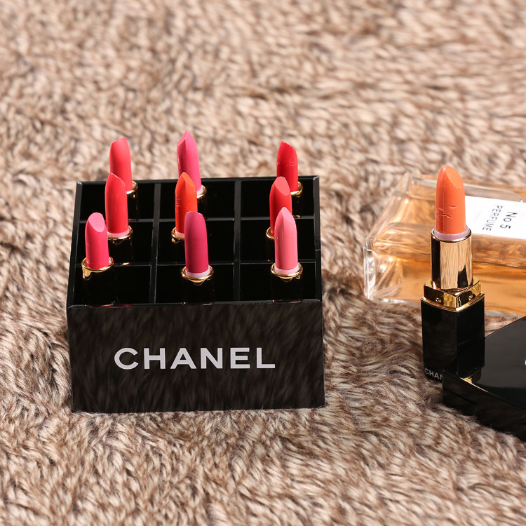 シャネル　アクリル　メイクボックス　CHANEL小物入れ　化粧品/口紅の収納ボックス　女性