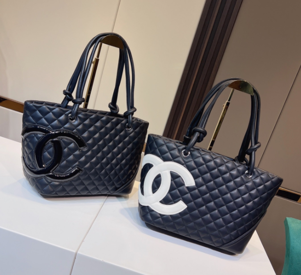 管理番号9603531CHANEL カンボンライン　ラージトートバッグ