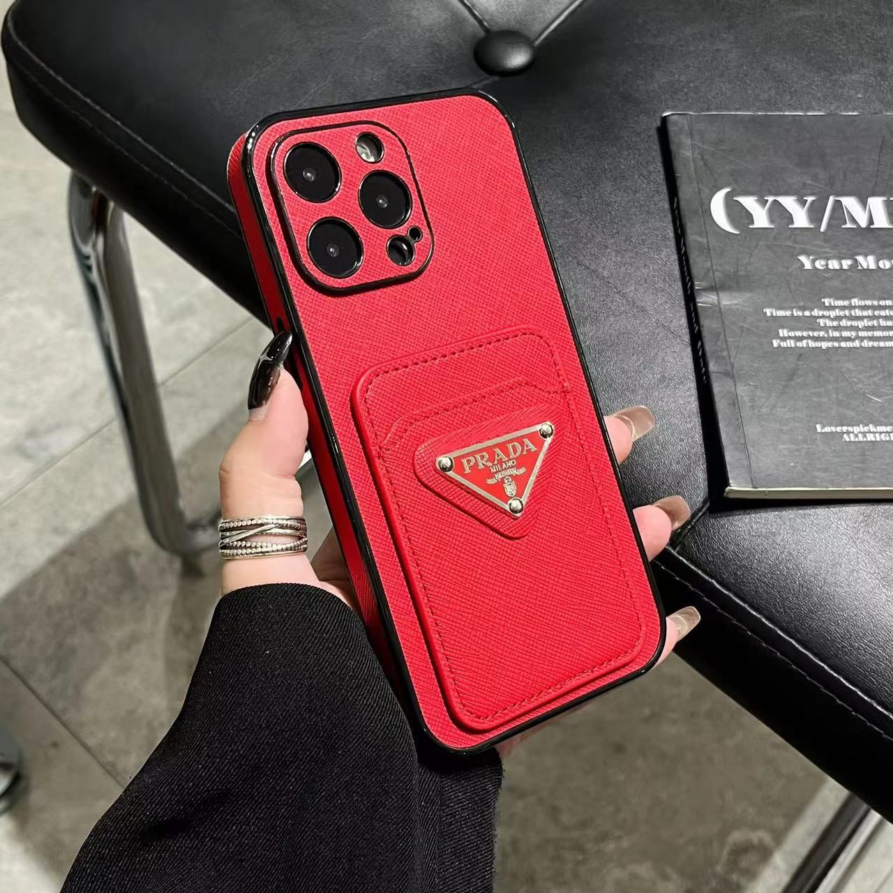 iPhoneケースプラダ マルチポケットスマホケース 1色入 📱 - 画像 7