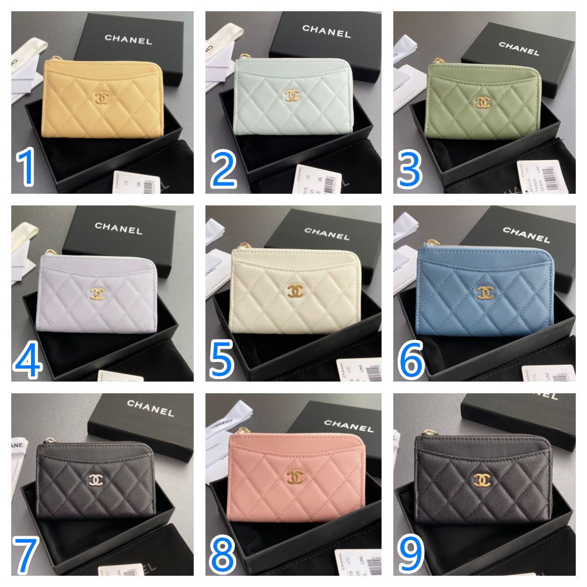 送料込み　CHANEL　シャネル　フラグメントケース　コインケース　カードケース　レディース　ミニ財布　ジップカードケース