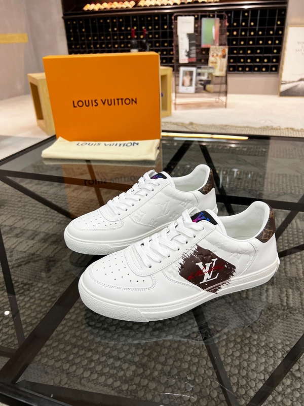 Louis Vuittonスニーカー ルイヴィトン LV人気メンズ靴 アンプラント ...